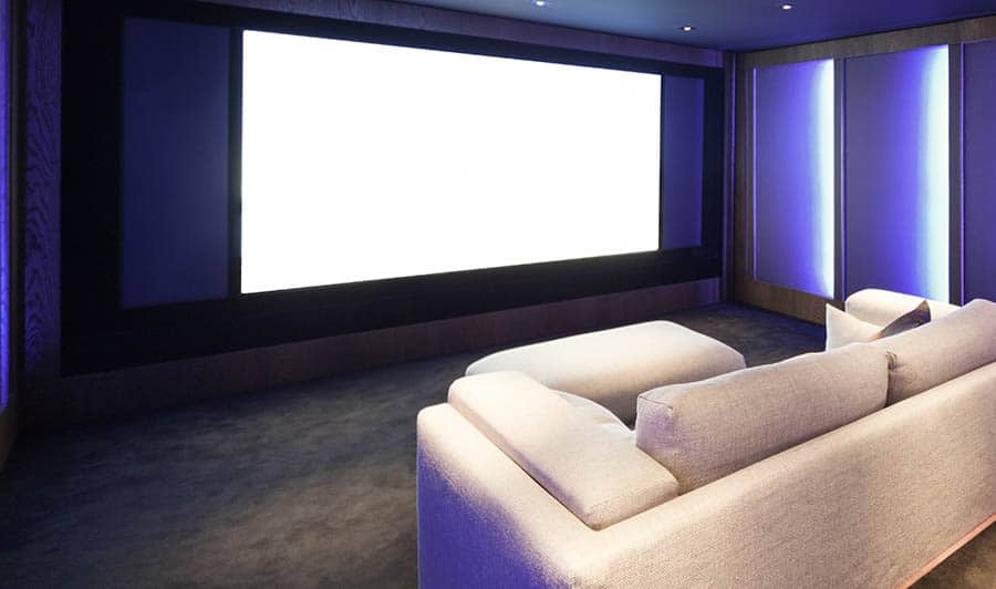 Heimkino, luxuses Interieur