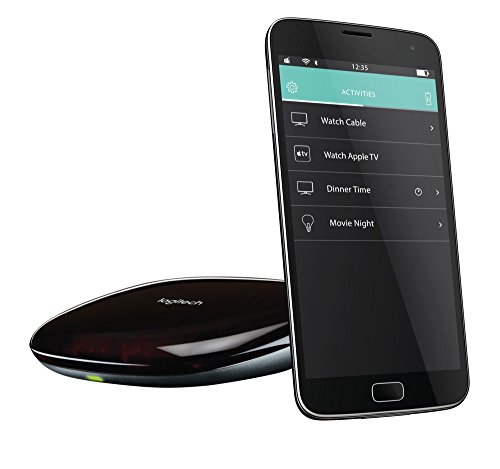 Logitech Harmony Hub zur Steuerung von 8 Home Entertainment-Geräten, funktioniert mit Alexa