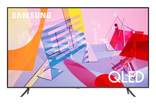 SAMSUNG 55-Zoll-Klasse QLED Q60T Serie - 4K UHD Dual LED Quantum HDR Smart TV mit Alexa Eingebaut (QN55Q60TAFXZA, Modell 2020)