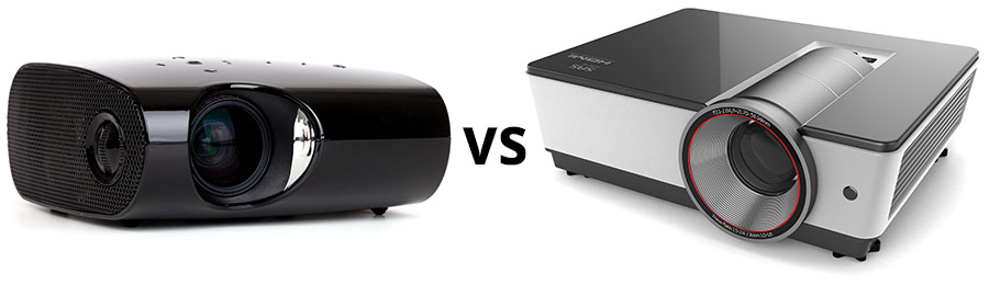 Normaler Projektor vs 3D-Projektor