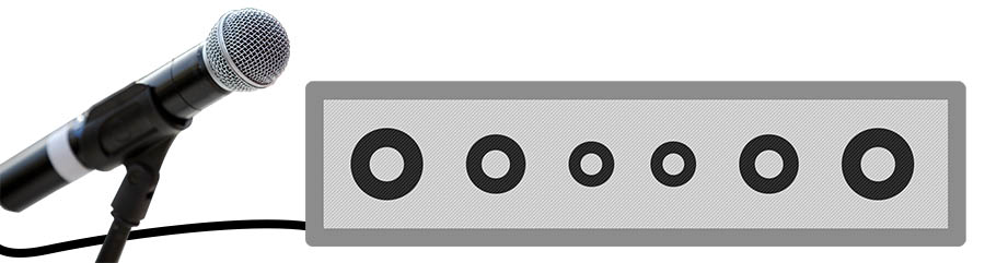 So schließen Sie ein Mikrofon an eine Soundbar an - Karaoke mit einer Soundbar 3 Mikrofon an Soundbar angeschlossen - Kleiner