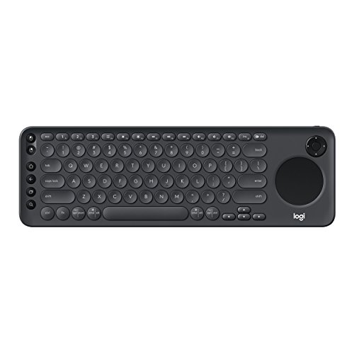 Logitech K600 TV - TV-Tastatur mit integriertem Touchpad und D-Pad kompatibel mit Smart TV - Graphite Black