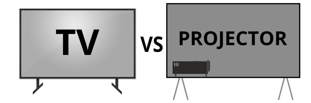 TV vs Projektor: Was ist besser für die Augen?