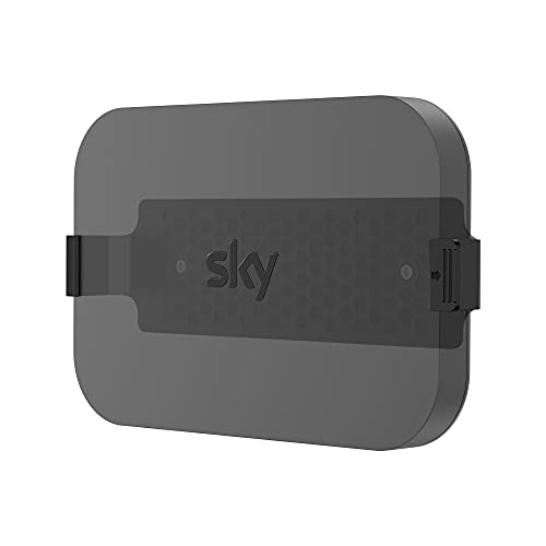 SPORTLINK Sky Q Mini Box Wandhalterung Clip-Halterung - Kein Signalverlust aus der Ferne Hält Box kühl Inklusive Zubehör