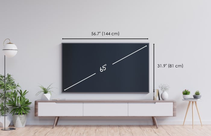 65 Zoll TV Abmessungen Was Sie Vor Dem Kauf Wissen M ssen
